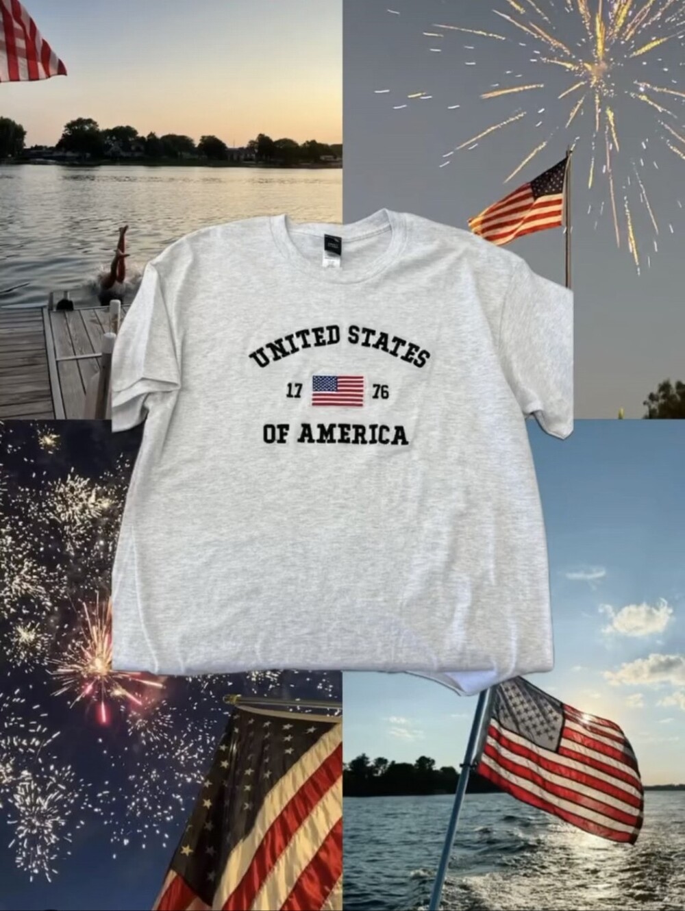 Love Olive Co 4th Of July Tee